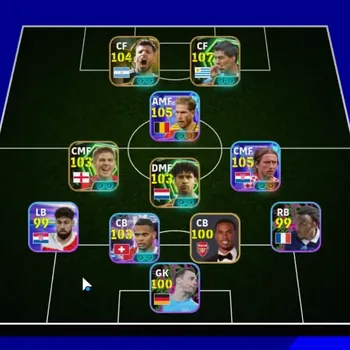 eFootball Accounts High-End Android|Power 3174|6 Epic Luis Suarez,Sergio Aguero,Steven Gerrard|9 Show Time Kevin De