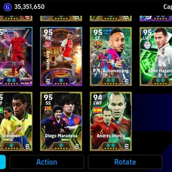 eFootball Accounts Legends & Iconic Players Android|PW 3200|BIGT RafaelLeao,Epic bale Drogba NeymarJr OliverKhan DavidVilla
