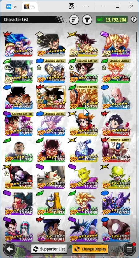 Dragon Ball Legends Accounts Global | Lv 148 | 13.7M Power| 5 CC | 1 UL| 3 LR|U image 12