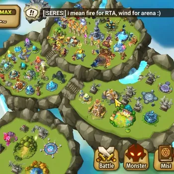 Summoners War: Sky Arena Accounts End-Game ASIA Lv 100|3 LD (Pontos,NiX,Ongyouki)|85 Total NB5+221 6*Monster|Best Speed