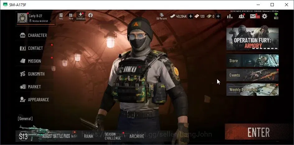 Arena Breakout Accounts High-End Mobile |Lv.30|CV 40M|SV 47M|Exclusive Symphony,Decree LR-AR1,Decree VSS|2 Melee Oathkepeer 1