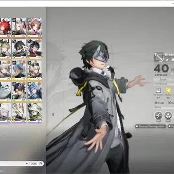 Arknights: Endfield Accounts ASIA|Lv 51|6 SSR (2 Limited) + 11 (*6 Weapon)|LaevatainP1+Sign & Zhuang Fangyi|1 Selector