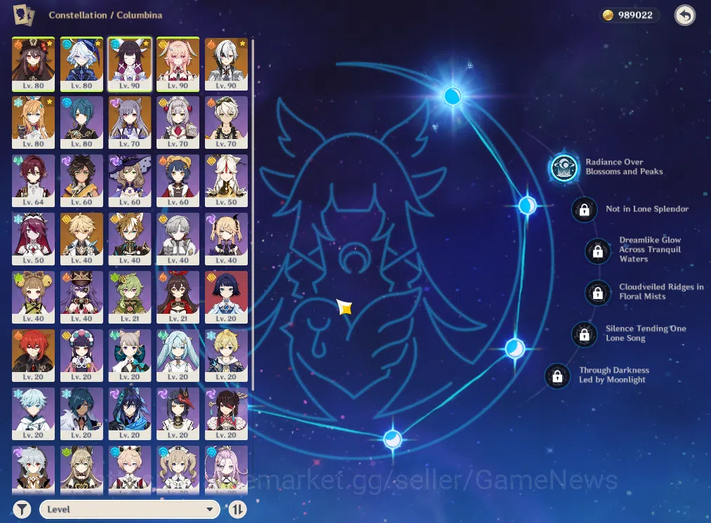 Genshin Impact Accounts ASIA|AR55|6 Limited+3(*5Weapon)|ColumbinaC1,Furina image 3