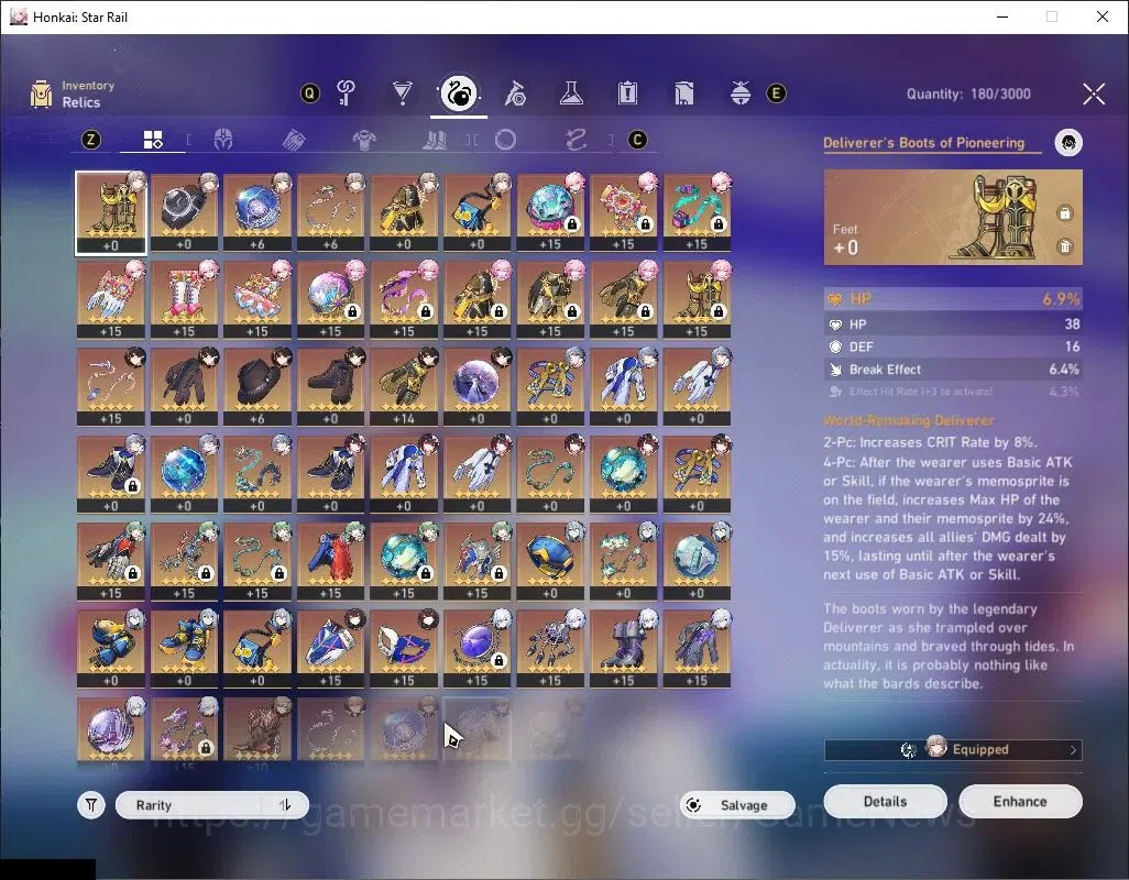 Honkai Star Rail Accounts Others Asia|TL 65|9 Limited|7 Pass+1,2k Jade|(Evanescia,Archer)+Sign,Huohuo 8