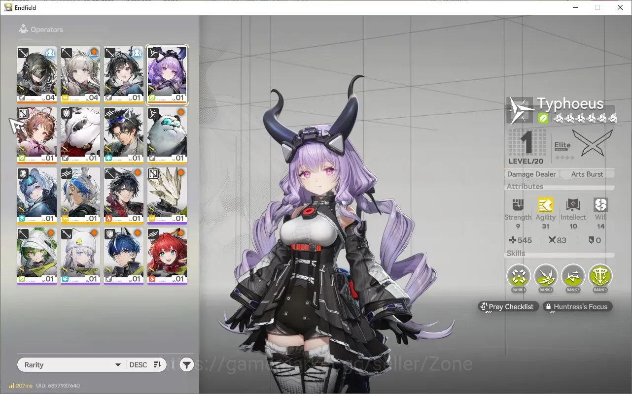 Arknights: Endfield Accounts NA/EU| Fresh Starter AL2 | 1 Limit : Typhoeus ( Ardelia ) | Many Resource |Story Ch I Process I 1
