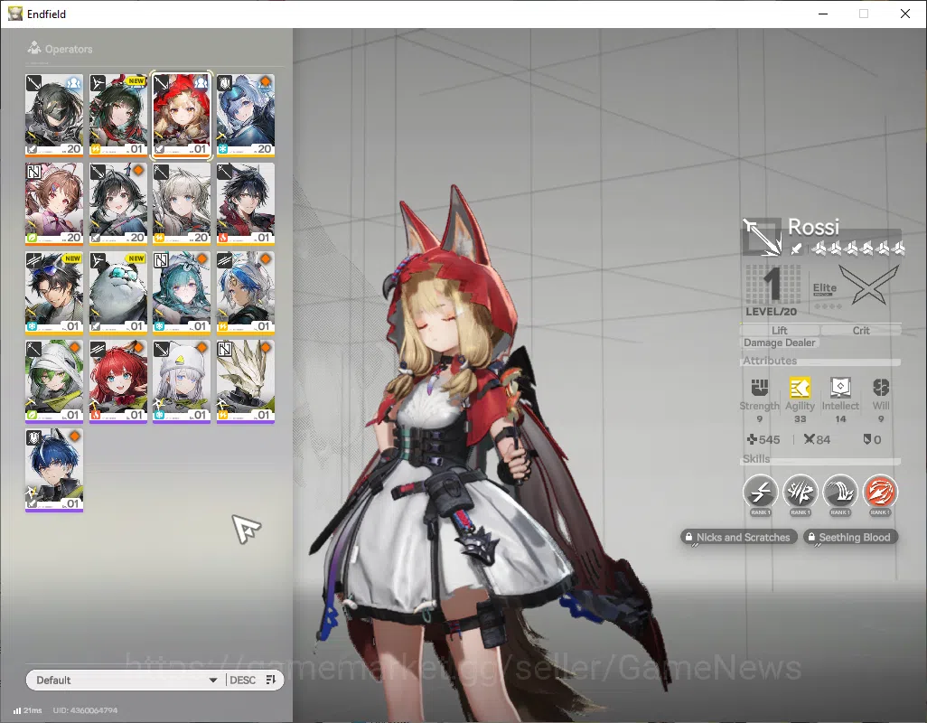 Arknights: Endfield Accounts ASIA|Lv2|3 SSR(2Limited)+2(*6WP)|[Zhuang Fangyi,Ro image 2