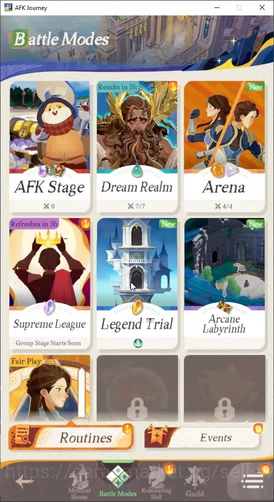 AFK Journey Accounts GLOBAL S169|5 S Char (Aurora 13 Ascend)13 Elite|44 image 16