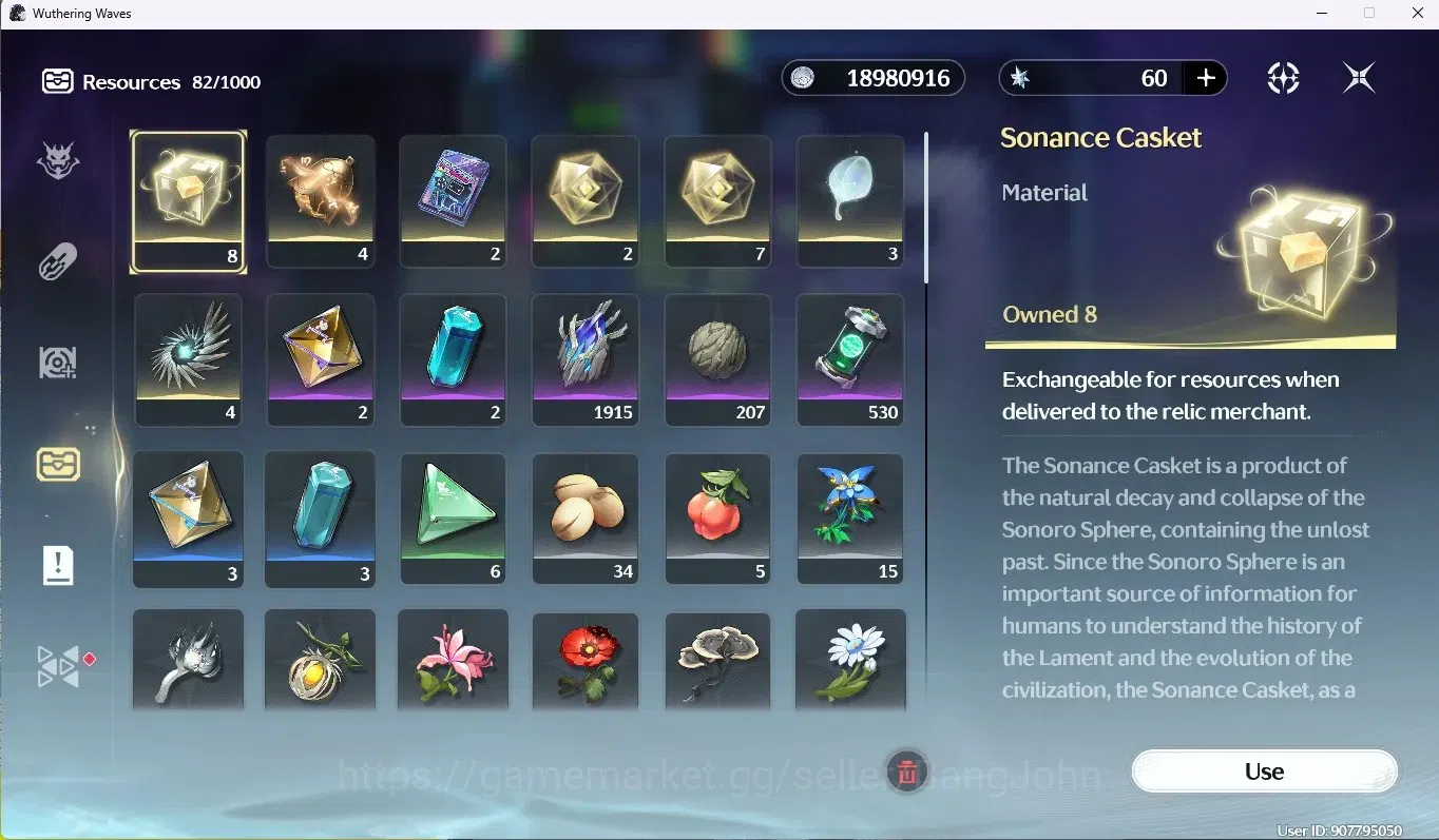 Wuthering Waves Accounts SEA|UL 48|2 Limited Char [Lucy R6+Sign,Lucilla]+Co image 15