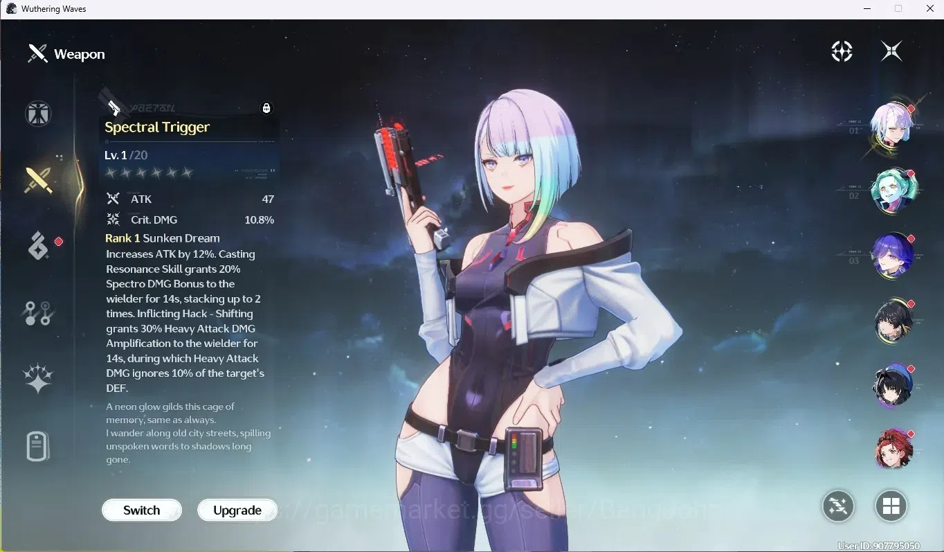 Wuthering Waves Accounts SEA|UL 48|2 Limited Char [Lucy R6+Sign,Lucilla]+Co image 4