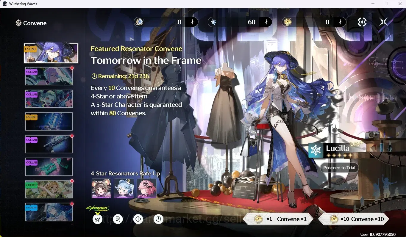 Wuthering Waves Accounts SEA|UL 48|2 Limited Char [Lucy R6+Sign,Lucilla]+Co image 7