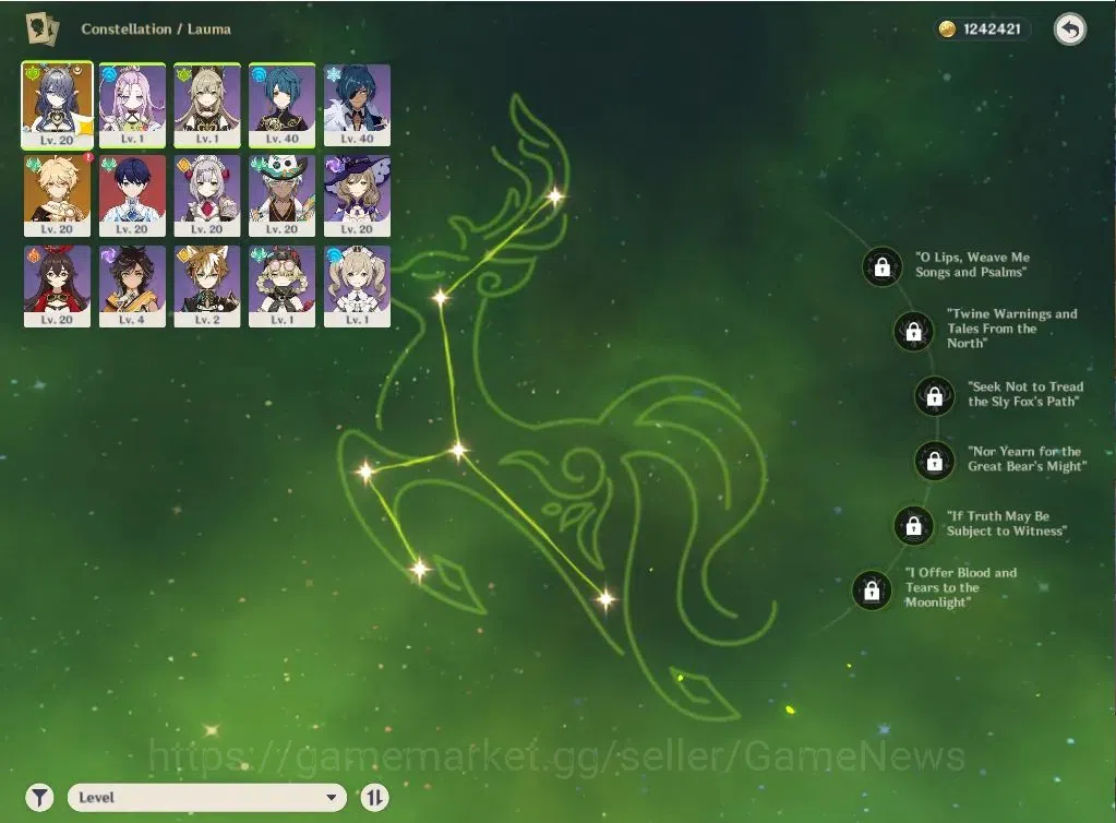 Genshin Impact Accounts ASIA|AR21|Fresh Starter|1Limited+12(*4Character)|L image 3