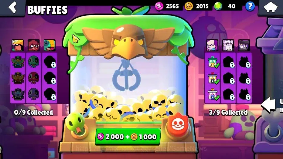 Brawl Stars Accounts 870 Trophy|11 Brawlers 1 Max Lvl (Full Buffies Emz)|8K Bling+2K Coins+40 Gem|CN ON|Take Email(BRS1148) 6