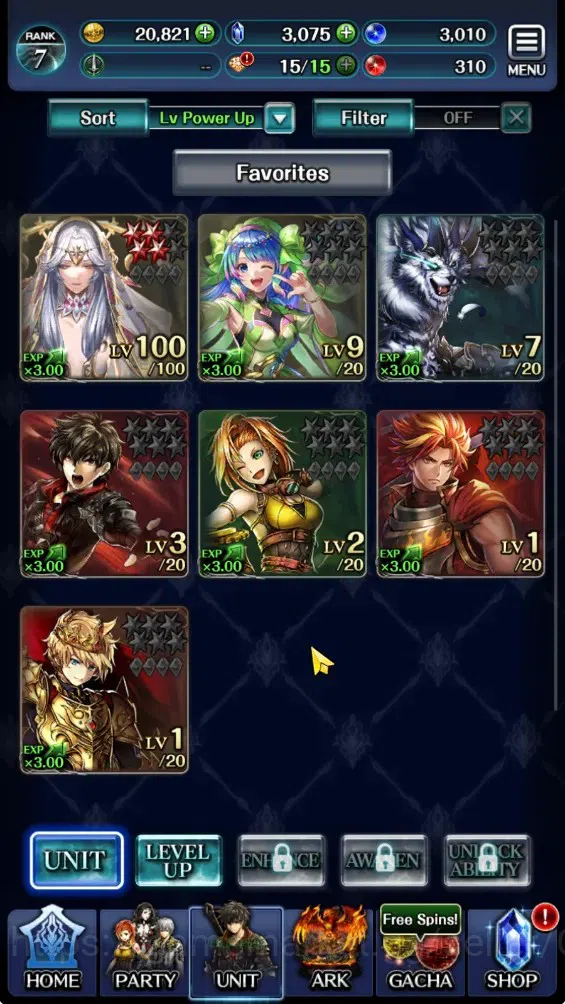 Last Cloudia Accounts GLOBAL|Rank 7|3K Crystal|Collab Brave Frontier (Fi image 1