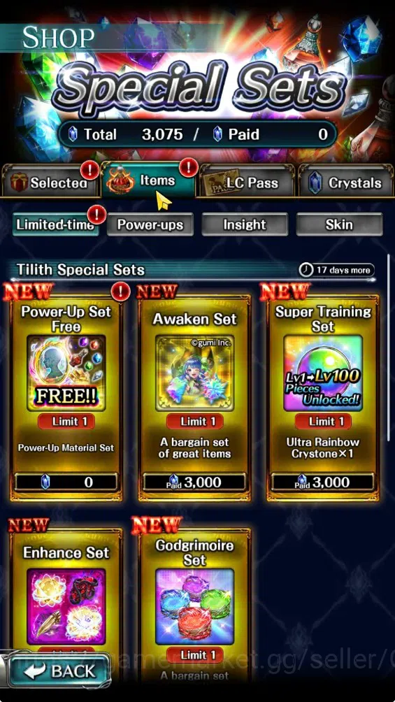 Last Cloudia Accounts GLOBAL|Rank 7|3K Crystal|Collab Brave Frontier (Fi image 11