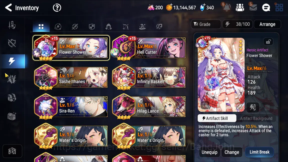 Epic Seven Accounts Global Unverif|4ML+1(Krau,NCLandy,CPavel,USChoux)| image 10