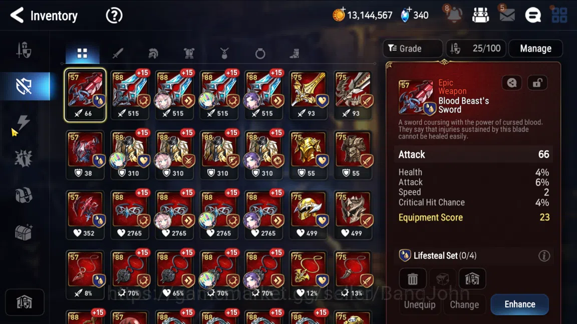 Epic Seven Accounts Global Unverif|4ML+1(Krau,NCLandy,CPavel,USChoux)| image 9