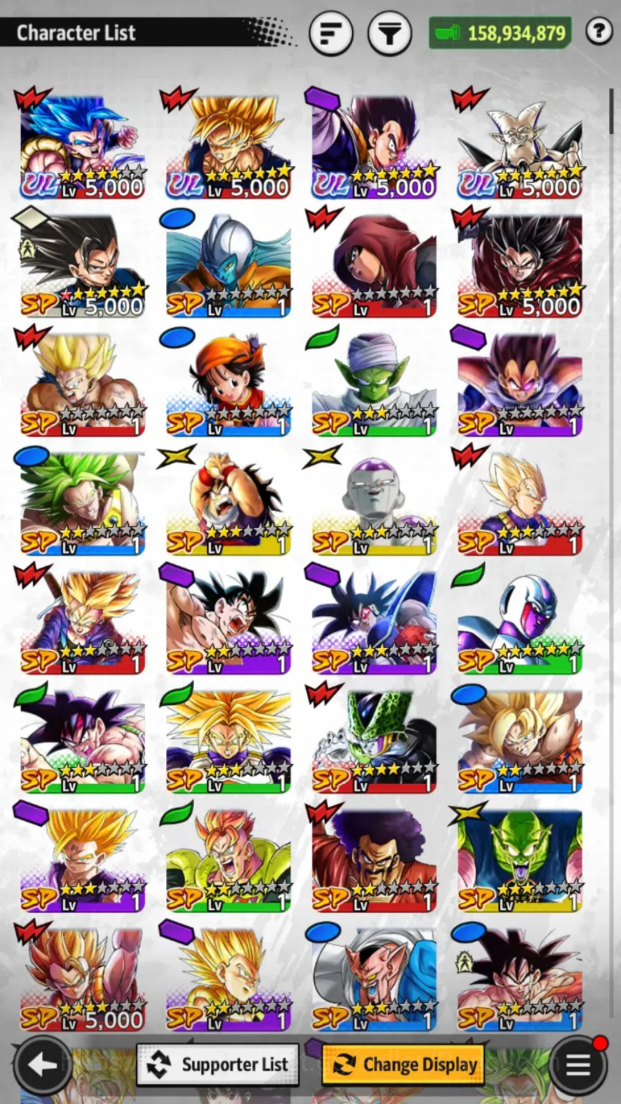 Dragon Ball Legends Accounts Android | Lv 156|158M Total Power|4 UL|UL Super Ss image 11