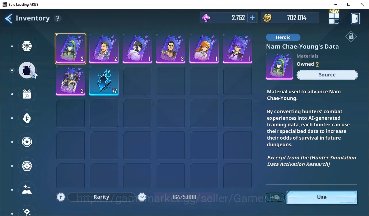 Solo Leveling: ARISE Accounts 745 Power Good Build Hunter|14 SSR|MireiA6+SignA5, image 13