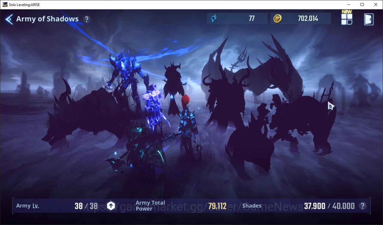Solo Leveling: ARISE Accounts 745 Power Good Build Hunter|14 SSR|MireiA6+SignA5, image 5