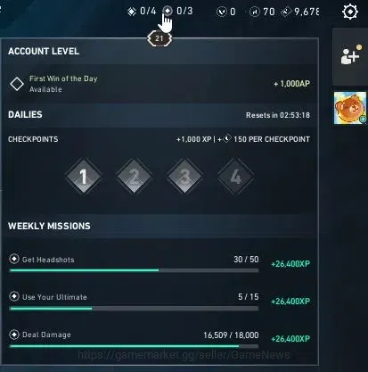 Valorant Accounts AP Server |Lvl 21| Ready Ranked | 7 Agent (Killjoy image 7
