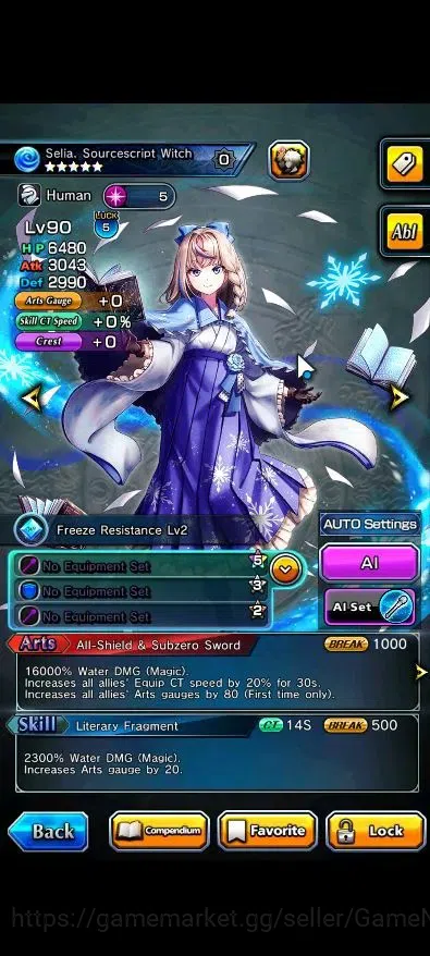 Grand Summoners Accounts End-Game Global|Rank 1|2 Ascend ( Reimu Hakurei,Selia SourceScript Witch)|Lpot 16 |Check SS(GS2577) 6