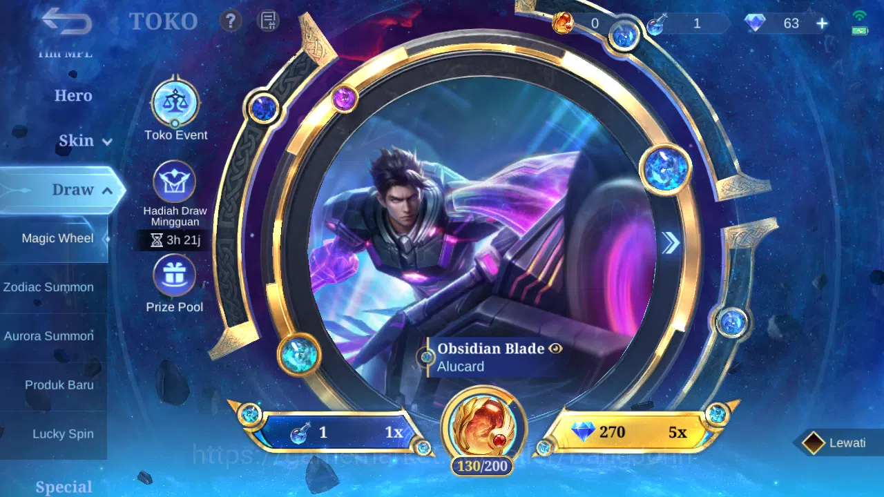 Mobile Legends: Bang Bang Accounts Hero 119 Skin 208 | KOF Karina | Sanrio Floryn | A image 14