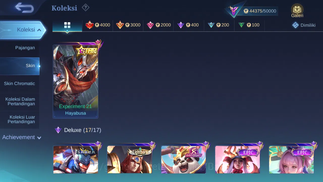 Mobile Legends: Bang Bang Accounts Hero 119 Skin 208 | KOF Karina | Sanrio Floryn | A image 3