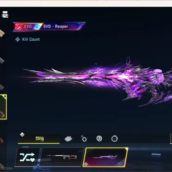 Blood Strike Accounts Others ASIA | 1 EVO: SVD-Reaper |2 Ultra Melee: Butterfly Knife-Synthwave,Katar-Selachian|3 Ultra