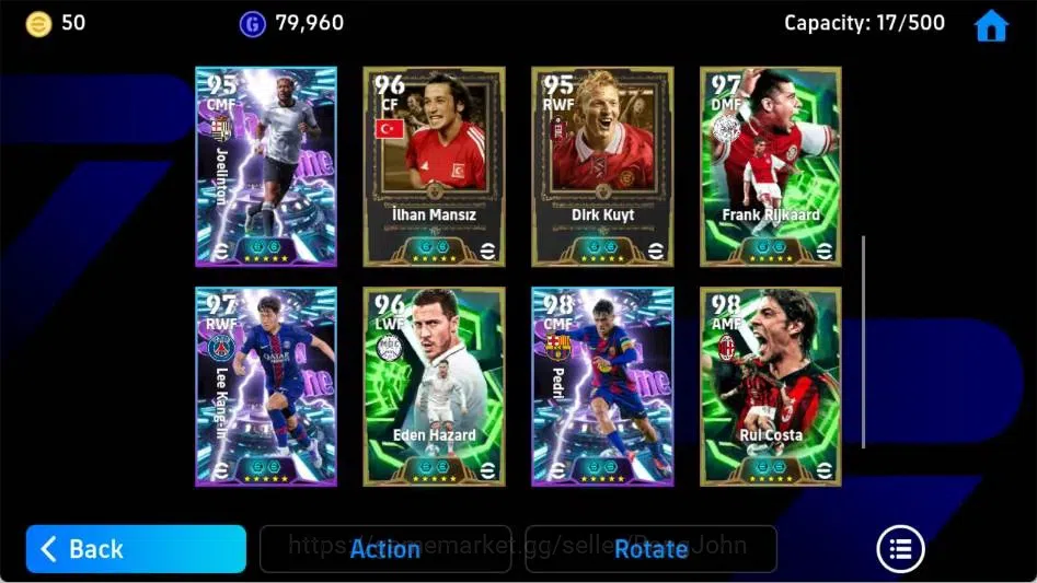 eFootball Accounts Mobile|PW 3167|Steven Gerrard Epic,Mlkael Silvestr image 4