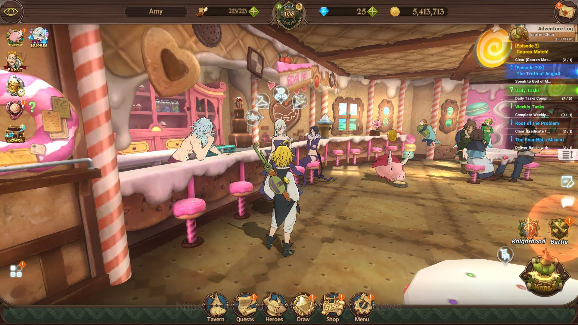 Asia|5M CC|100 LS|4 LR+10 UR+Many Collab|Milim2/6,Zeldris2/6,Brunhild2/6,Tristan,Elimeli6/6,Lancelot,Etc|Code Only|(SDS3633) The Seven Deadly Sins: Grand Cross Midgame Asia|5M CC|100 LS|4 LR+10 UR+Many Collab|Milim2/6, image 1