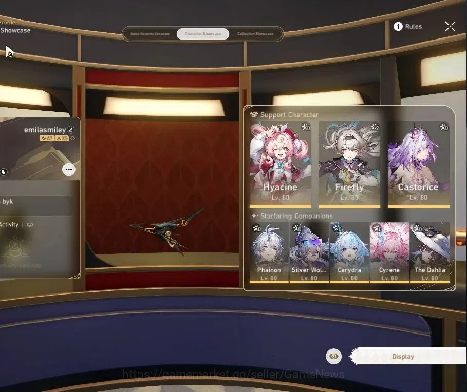 Honkai Star Rail Accounts Others Asia|TL 70|12 Limited|(FireflyE2,Castorice,Hyacine)+Sign,The 2