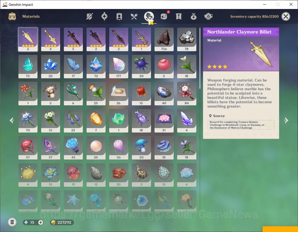 Genshin Impact Accounts ASIA|AR 58|11 Limited+9(*5Weapon)|(Arlecch,Raiden) image 10