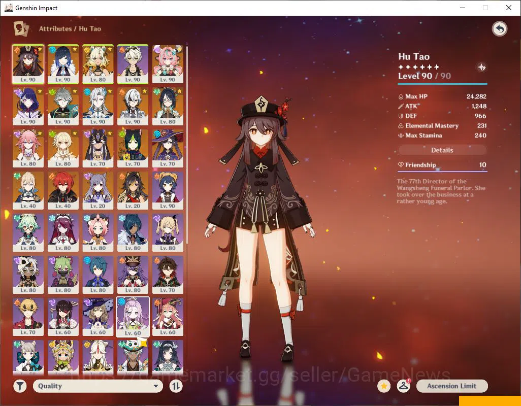 Genshin Impact Accounts ASIA|AR 58|11 Limited+9(*5Weapon)|(Arlecch,Raiden) image 16