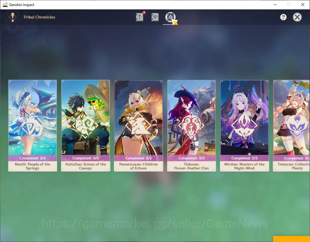 Genshin Impact Accounts ASIA|AR 58|11 Limited+9(*5Weapon)|(Arlecch,Raiden) image 3