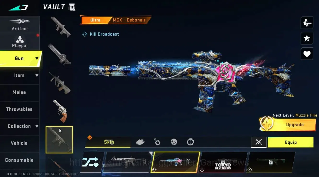 Blood Strike Accounts ASIA||ETERNAL DEagle-Scorpius|ULTRA MELEE Sycthe+[ image 14
