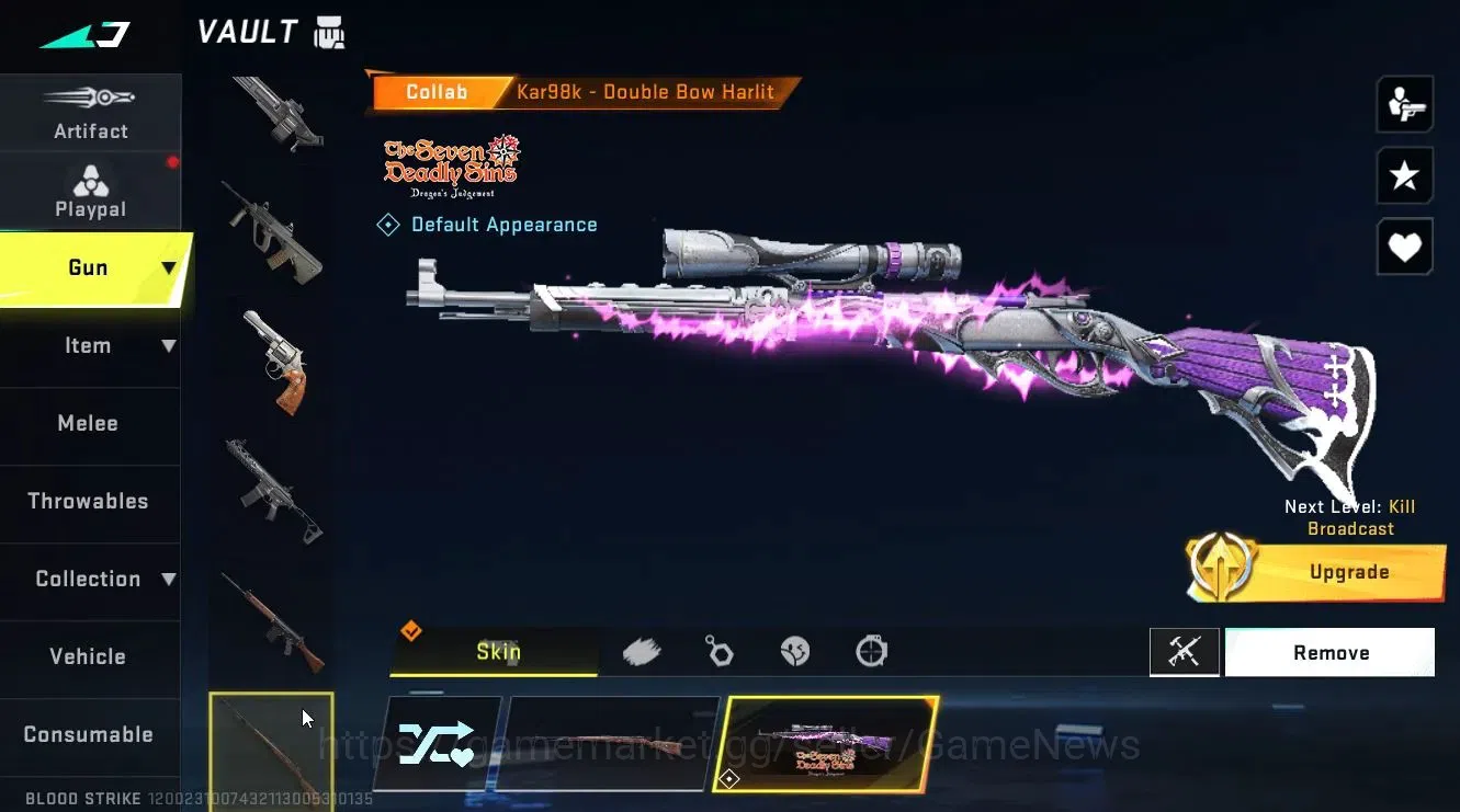 Blood Strike Accounts ASIA||ETERNAL DEagle-Scorpius|ULTRA MELEE Sycthe+[ image 15