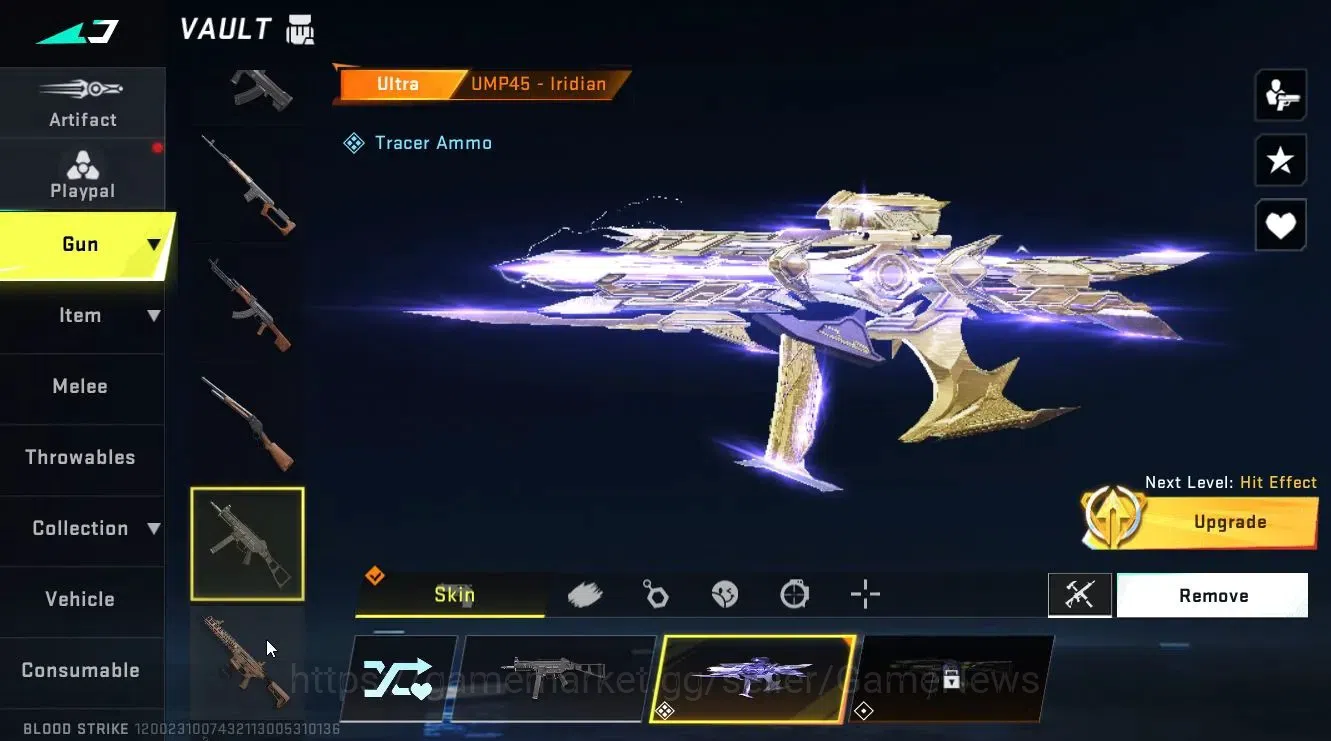 Blood Strike Accounts ASIA||ETERNAL DEagle-Scorpius|ULTRA MELEE Sycthe+[ image 17