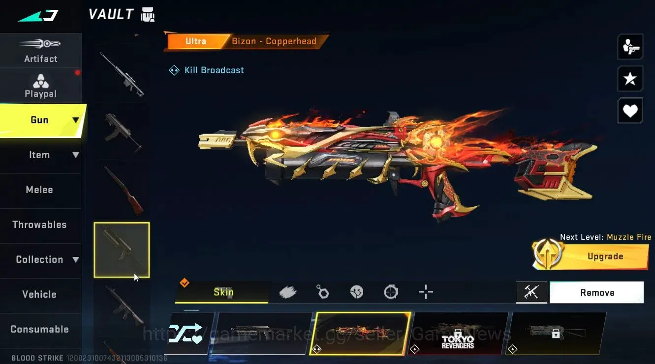 Blood Strike Accounts ASIA||ETERNAL DEagle-Scorpius|ULTRA MELEE Sycthe+[ image 19