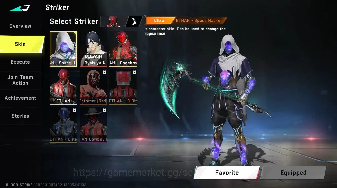 Blood Strike Accounts ASIA||ETERNAL DEagle-Scorpius|ULTRA MELEE Sycthe+[ image 4