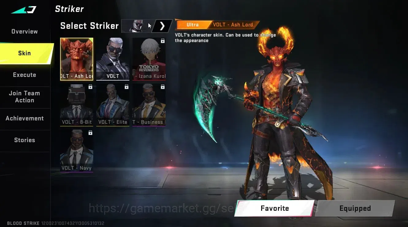 Blood Strike Accounts ASIA||ETERNAL DEagle-Scorpius|ULTRA MELEE Sycthe+[ image 6