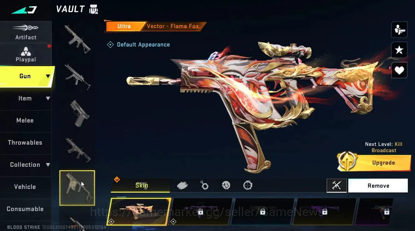 Blood Strike Accounts ASIA||ETERNAL DEagle-Scorpius|ULTRA MELEE Sycthe+[ image 8
