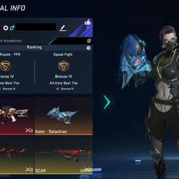 Blood Strike Accounts Rare Skin ASIA|1 limit:M4A1-BOF|2