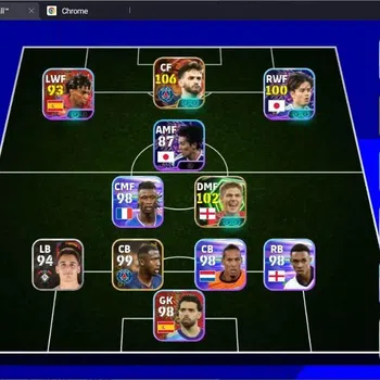 eFootball High-End Mobile|PW 3040|Bigtime Kvaratskhella|Epic Shevchen image 1