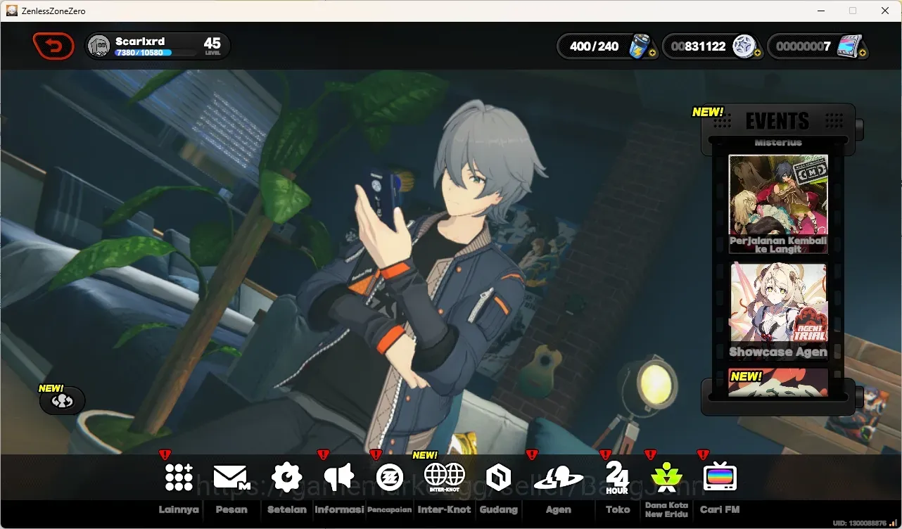 Zenless Zone Zero Accounts Starter ASIA | IK 45 | 7 Limit | Phoenix,YSG+Sign,Lucia+Sign,Miyabi,Zhao,Lighter,Harumasa | MC 1