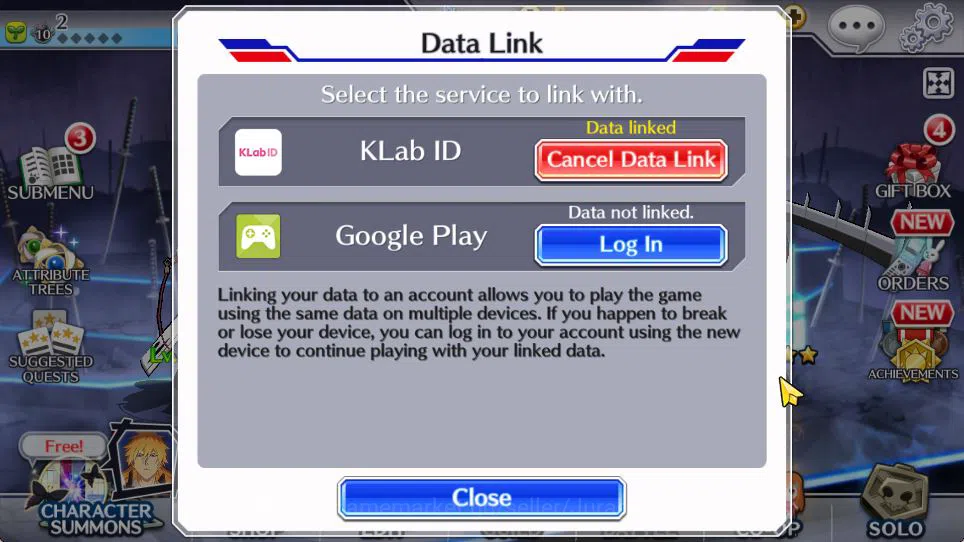 Bleach: Brave Souls Accounts Starter [GLOBAL]6k Orbs+Fresh All Story|Fierce [Ichigo,Ikkau],Brave Jushiro,Dual Team 17