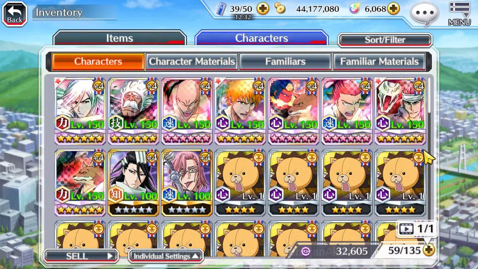 Bleach: Brave Souls Accounts Starter [GLOBAL]6k Orbs+Fresh All Story|Fierce [Ichigo,Ikkau],Brave Jushiro,Dual Team 9