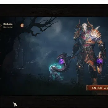 Diablo Immortal High-End NA-High Heaven|CS ON|Lv60(760)|Barbarian|CR 2k|Res image 1