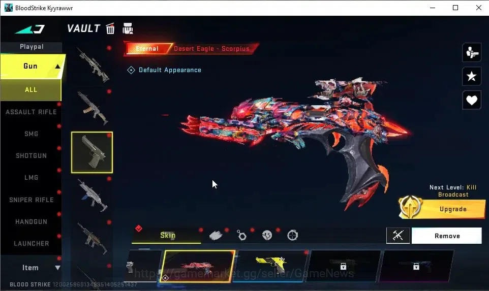 Blood Strike Accounts ASIA|2 ETERNAL[FN2000-Vessel,DEagle-Scorpius]|6 UL image 10