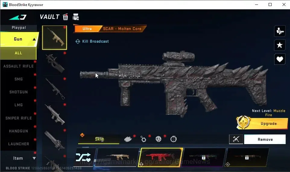 Blood Strike Accounts ASIA|2 ETERNAL[FN2000-Vessel,DEagle-Scorpius]|6 UL image 17
