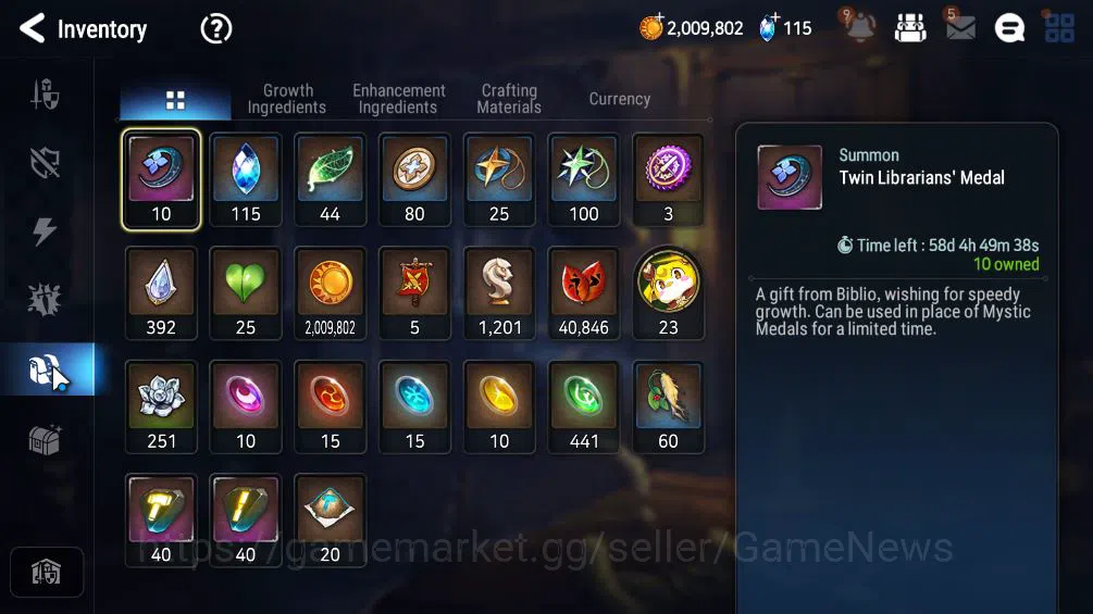 Epic Seven Accounts Mid-Tier GLOBAL Unverif|Starter|2 ML(LW Peira,NC Landy),Tenebria,etc|Poh+Bles ON|1,2K Energy+40K 5